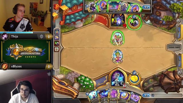 Thijs vs xBlyzes - Group B Decider - Hearthstone Grandmasters Europe 2020 Season 2 - Week 1 смотреть онлайн