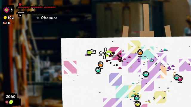 Antipaint - Weird Roguelite Shooter where you Paint on Canvas with Enemies смотреть онлайн
