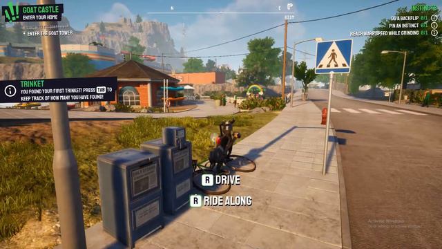 How I Ride Bicycle Vs How I Ride A Car | Goat Simulator 3 Gameplay | goat simulator 3 funny moments смотреть онлайн