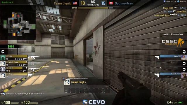 Hiko Best Clutch In CSGO History? 1v5 With Tec-9