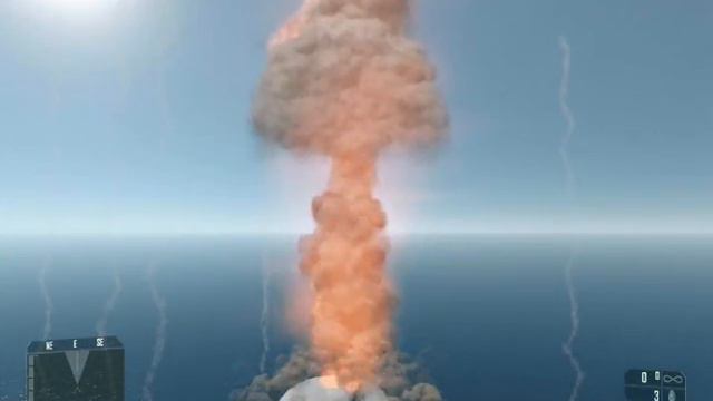 Crysis Nuke in slowmotion смотреть онлайн