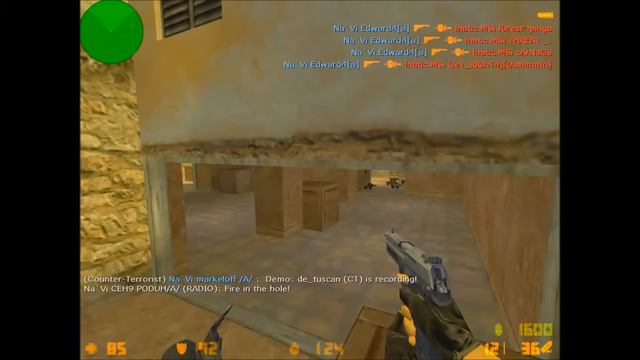 CS 1 6 Edward Legendary ace 5 hs usp vs Fnatic Arbalet cup 2010 de tusсan HD 720p live reactions смотреть онлайн