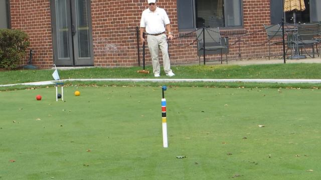 Croquet - 12 Yard Shots At Peg With Morford Mallet смотреть онлайн