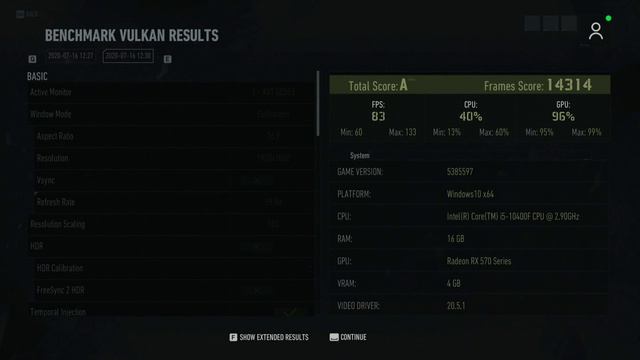 AMD Radeon RX 570 -- Intel Core i5-10400F -- Ghost Recon Breakpoint Benchmark Vulkan Test смотреть онлайн