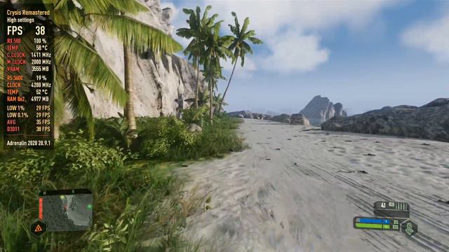 Crysis Remastered - RX 580 | Ryzen 5 3600 | Detailed Benchmark смотреть онлайн