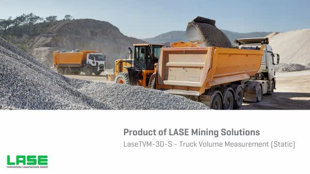 LaseTVM-3D-S - Truck Volume Measurement (Static)