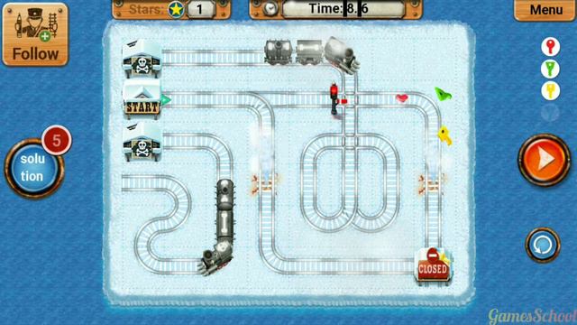 Rail Maze Crisis Puzzle Game | How To Solve Rail Maze Games | Android Gameplay #652 смотреть онлайн