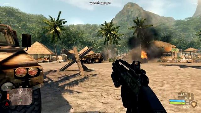 Crysis 1920x1080 2xAA FullHD auf XFX GTX285 Black Edition смотреть онлайн