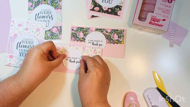 Crafty Tutorial: 2 Cards Per 6x6 Paper - A2 + Mini Slim Line Cards! смотреть онлайн