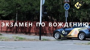 Внутренний экзамен по вождению в автошколе «Вектор»