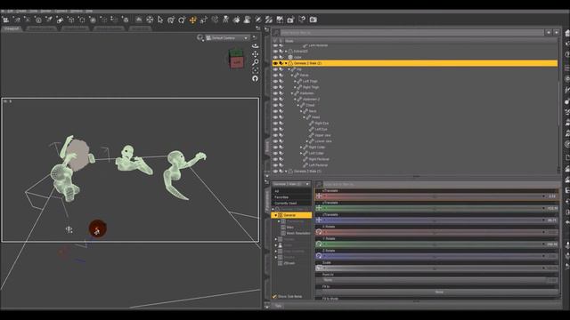 Matte Function in Nvidia Iray - DAZ Studio Hide Partial Figure #1 смотреть онлайн