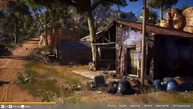 [4k]Ghost Recon Wildlands PC Ultra GTX 1070 Frame Rate Test смотреть онлайн