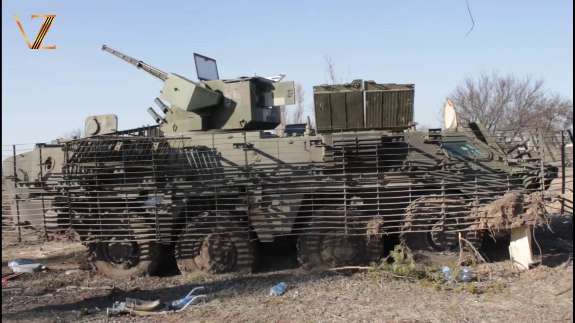 Трофейная и сгоревшая украинская техника в Запорожье, 2022 г. смотреть онлайн