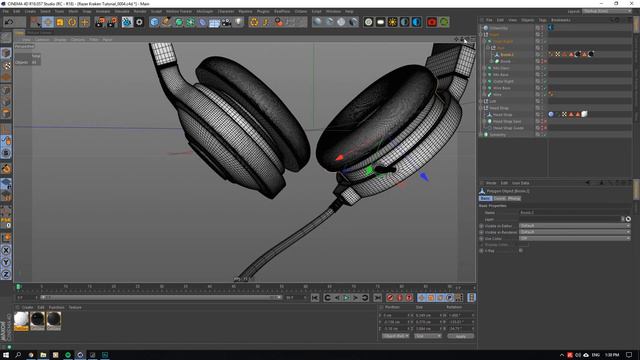 3D Headphones Modeling Part 3 | C4D, Octane смотреть онлайн