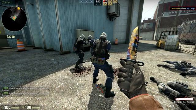 CSGO M9 Bayonet | Case Hardened Battle Scarred Showcase смотреть онлайн