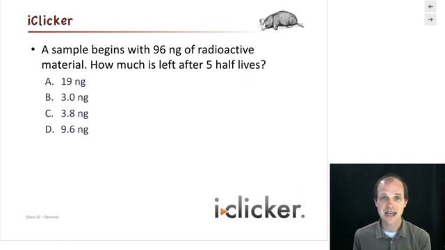 Nuclear chemistry, part 4, half lives смотреть онлайн