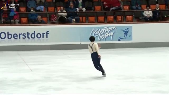 Kazuki Tomono (JPN) Nebelhorn Trophy 2022 SP смотреть онлайн