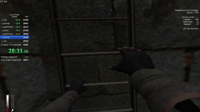 Cry of Fear Speedrun 50:59 PB Any% смотреть онлайн
