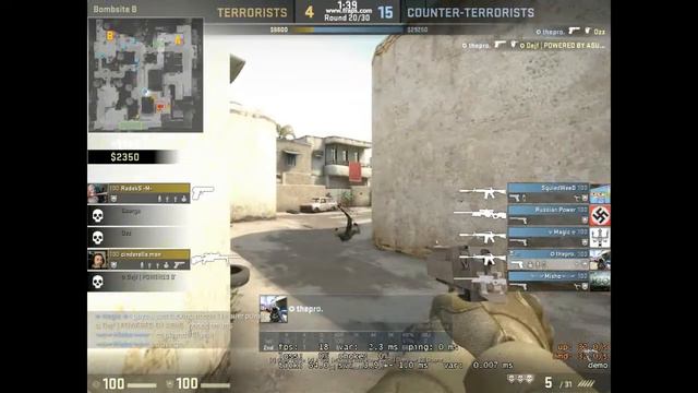 [CS:GO] SAS ACE With Deagle !! смотреть онлайн