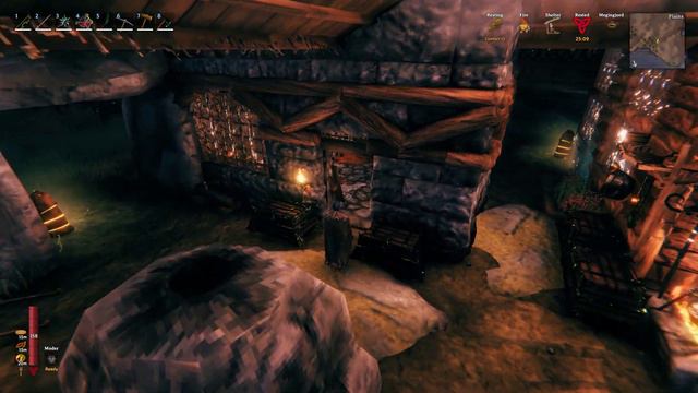 Valheim - Walkaround in my plains base смотреть онлайн
