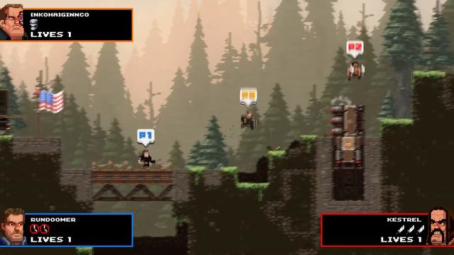 СЛОУ МОУШЕН ! ! ! (Broforce) смотреть онлайн