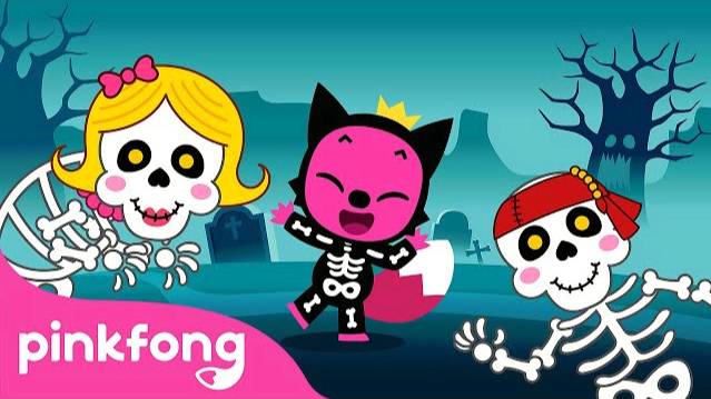 💀The Skeleton Party 🎃Halloween Is Almost Here | Halloween Story Time | Pinkfong Stories for Childr смотреть онлайн