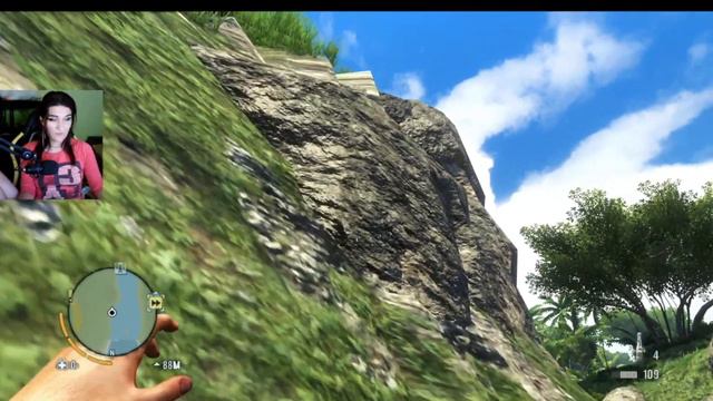 Девушка стримит Far Cry 3 #farcry #farcry3 #фаркрай3