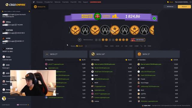 DEPOSITED MY BUTTERFLY KNIFE ON CSGOEMPIRE.COM! - EPISODE 153 смотреть онлайн