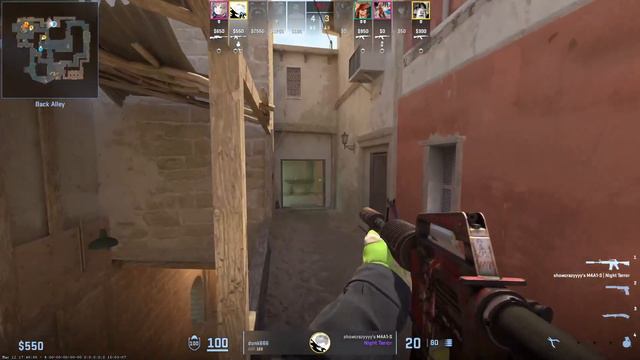 Donk POV W/sh1ro CS2 FACEIT (27/5/13) MIRAGE GAMEPLAY | March 26th 2024