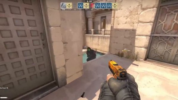 A Budget Shinny Golden Glock? Glock-18 Reactor Sticker Craft In-game Demo