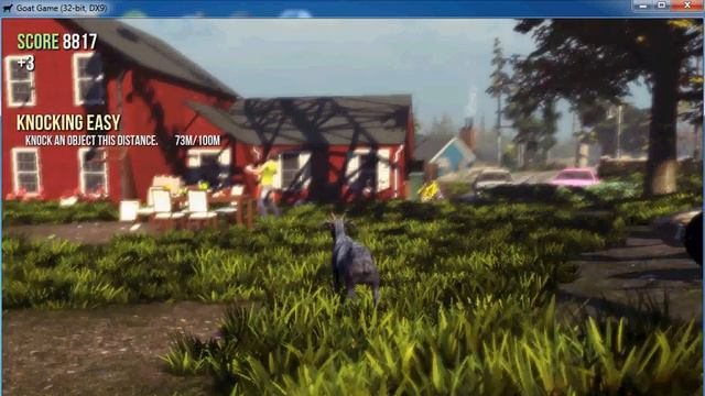 2ч. Симулятор бешеного козла (Goat Simulator) смотреть онлайн
