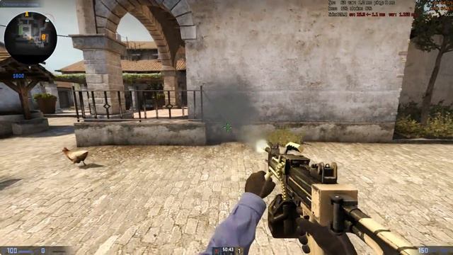 Анти-Отдача CSGO [Negev] смотреть онлайн