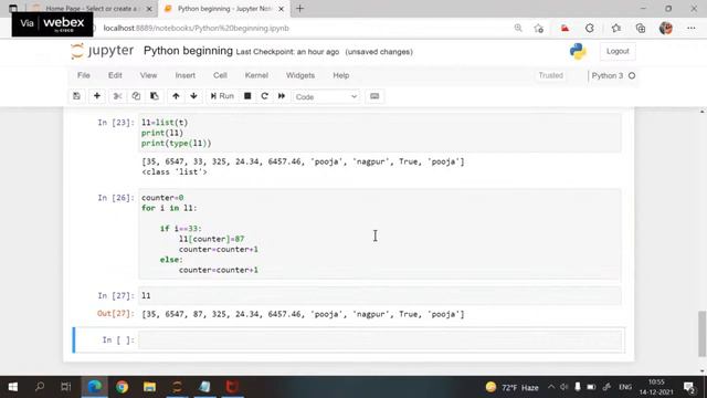 Session-3C Python Programming-2 by Prof. Pooja Jain, IIIT Nagpur смотреть онлайн