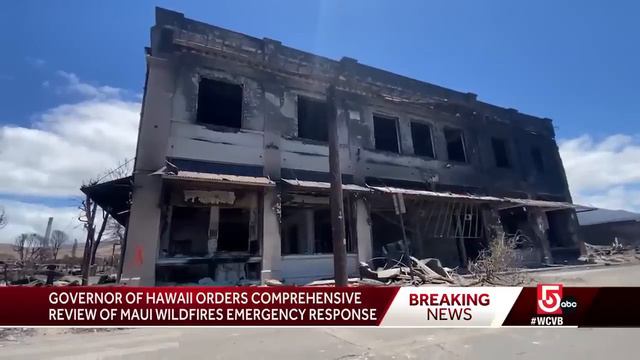 Gov. of Hawaii orders review of Maui wildfires emergency response смотреть онлайн