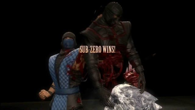 Mortal Kombat 9 Classic Sub-Zero - all fatalities смотреть онлайн