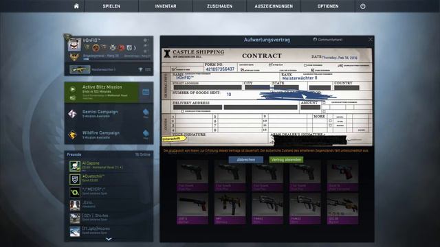 CS:GO Trade Up Contract #11with random pink skins смотреть онлайн