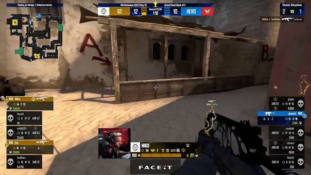 G2 VS HEROIC FINAL IEM Katowice 2023