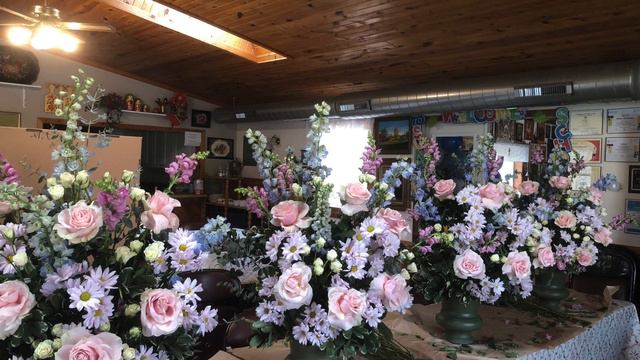 Создание композиции из цветов.how to make a flower arrangement смотреть онлайн
