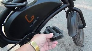 Обзор электровелосипеда Kugoo V1