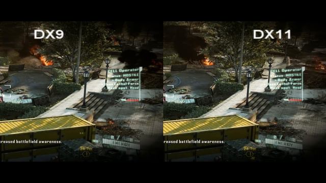 Crysis 2 DX9 vs DX11 Comparison HD 1080p смотреть онлайн