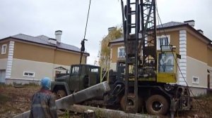 Забивка свай