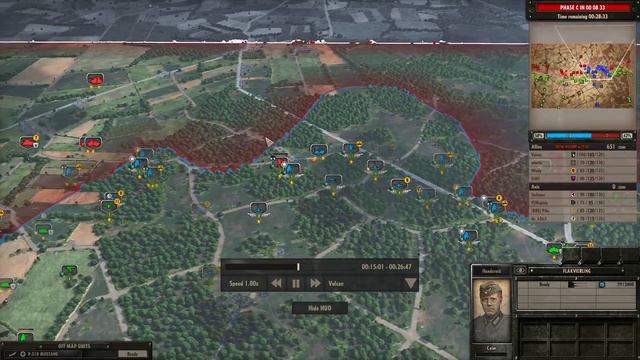Flight of the Wasps! Steel Division: Normandy 44 Gameplay (Bois de Limors, 4v4) смотреть онлайн