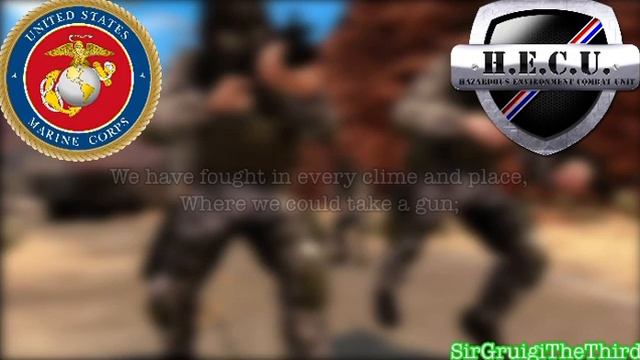 HECU Grunts From Black Mesa - “The Marines Hymn” (AI Cover) #halflife #blackmesa #aicover