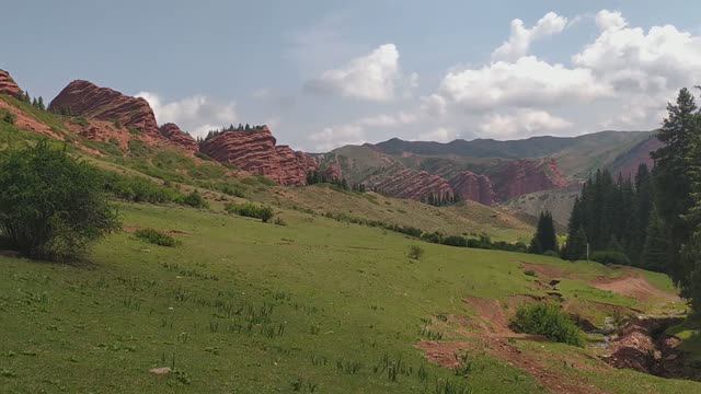 3 Джети Огуз. Киргизия.