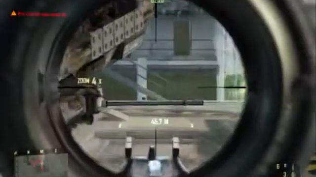 Crysis - Gauss Rifle HEADSHOT смотреть онлайн