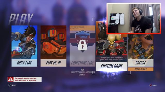 I Got Banned! - Overwatch смотреть онлайн