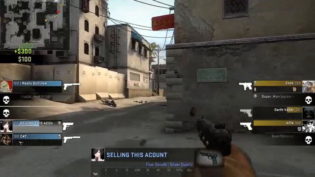 4K FIVE SEVEN CSGO смотреть онлайн