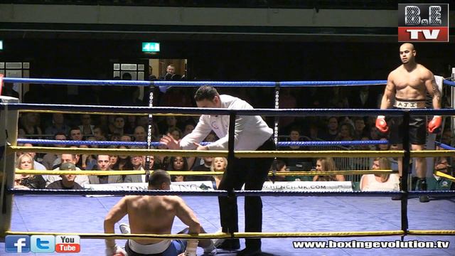 Aji Sharif vs Mario Lakatos 1st round KO смотреть онлайн