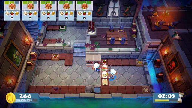【オーバークック2】 3-1 [☆☆☆] (1P) 攻略 コンプ (overcooked2) смотреть онлайн