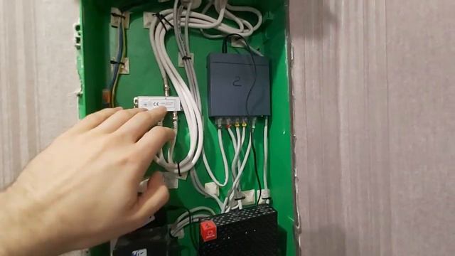 Слаботочный щит в двушку . смотреть онлайн